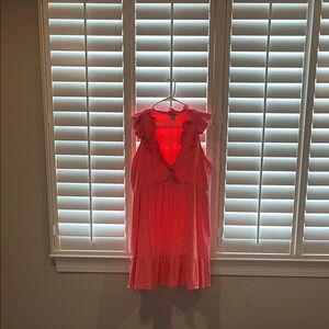 Vineyard Vines Coral Cotton Dress
